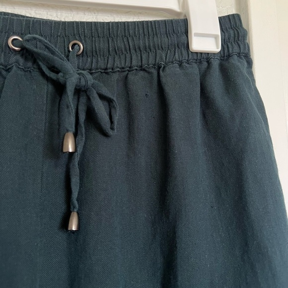 Skies Are Blue Wide Leg Green Pants - Picture 8 of 9